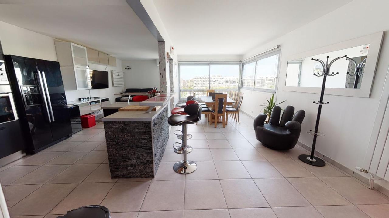 Duplex grand standing vue mer et port Mauguio Eksteriør billede